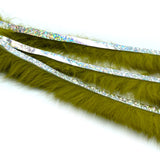 Magnum Bling Rabbit Strips - Olive / Holo Silver