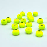 Plummeting Tungsten Beads - Fluorescent Chartreuse