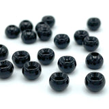 Plummeting Tungsten Beads - Jet Black