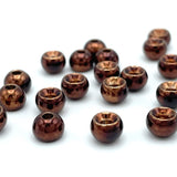 Plummeting Tungsten Beads - Metallic Brown