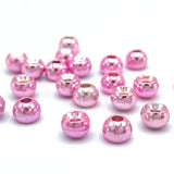 Plummeting Tungsten Beads - Metallic Light Pink
