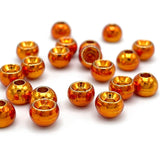 Plummeting Tungsten Beads - Metallic Orange