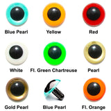 Hareline Posted Dome Eyes Color Chart