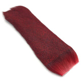 Hareline Premo Deer Hair Strips - Red