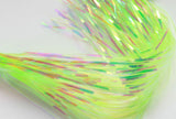 Saltwater Flashabou - Pearl Chartreuse