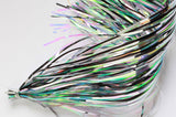 Saltwater Flashabou - Salt & Pepper