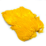 Hareline Soft Hackle Marabou Patch - Sunburst Yellow