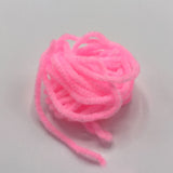 Trilobal Antron Chenille - Fluorescent Hot Pink