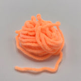 Trilobal Antron Chenille - Fluorescent Shell Pink