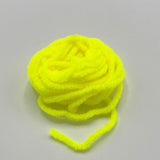 Trilobal Antron Chenille - Fluorescent Yellow