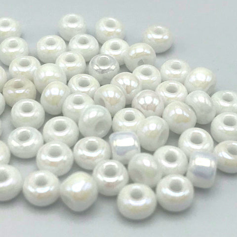 Tyers Glass Beads Small / White