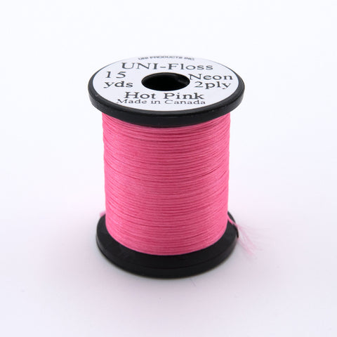 Fly Thread Uni Floss Neon Uni Floss Neon Fly Tying Materials
