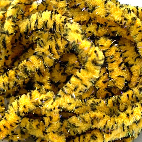 Galaxy Mop Ciniglia 5mm Crema/Perla - 3 Yards Per Fly Tying - Foto 1