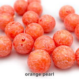 Spirit River UV2 Fusion Egg Beads - Orange Pearl