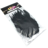 Spirit River UV2 Strung Saddle Hackle - Black