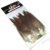 Spirit River UV2 Strung Saddle Hackle - Brown
