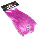 Spirit River UV2 Strung Saddle Hackle - Cerise
