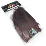 Spirit River UV2 Strung Saddle Hackle - Maroon