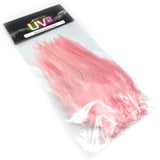 Spirit River UV2 Strung Saddle Hackle - Pink