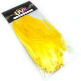 Spirit River UV2 Strung Saddle Hackle - Yellow