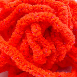 Woolly Bugger Tinsel Core UV Rayon Chenille - Fl. Orange
