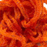 Woolly Bugger Tinsel Core UV Rayon Chenille - Orange