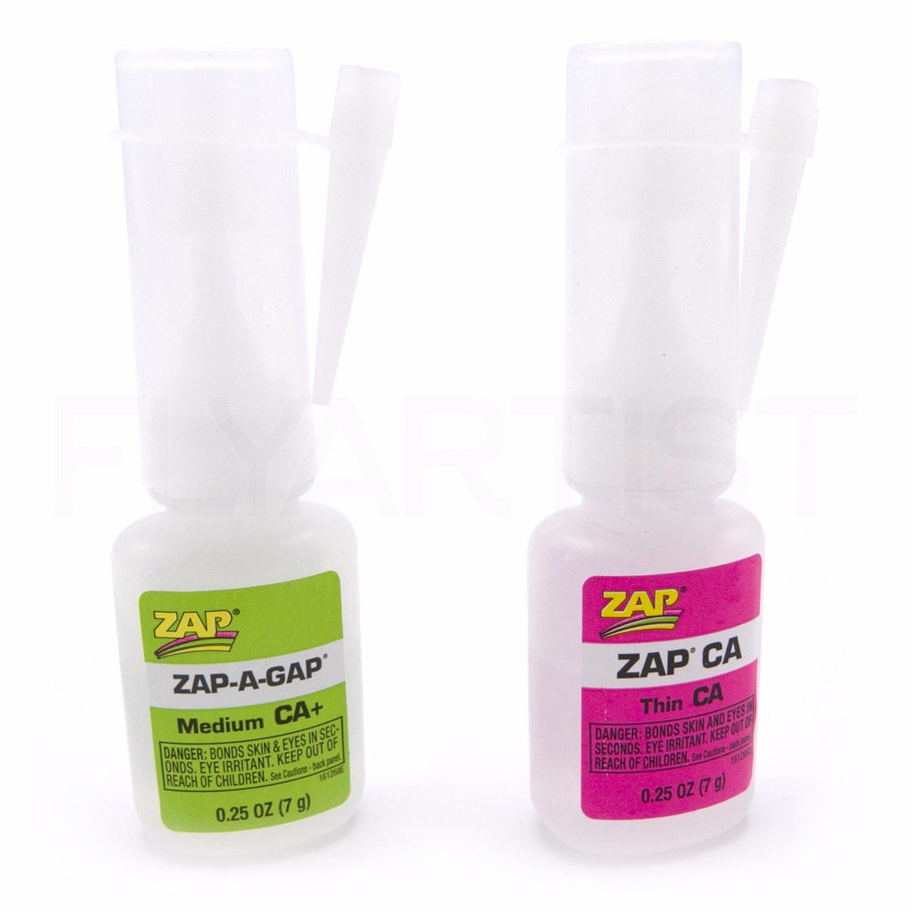 Zap-A-Gap CA+ Medium Viscosity Glue 1/4 oz. Fly Tying Adhesive Cement Finish Zap-A-Gap CA+ Medium Viscosity Glue 1/4 oz. Fly Tying Adhesive Cement Finish